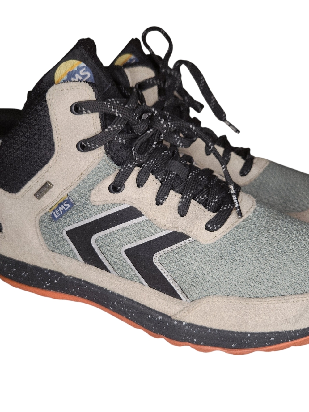 LEMS WATERPROOF PRIMAL PURSUIT MID WP UNISEX I MERCURY RISING M 10.5/ W 12  HIKE